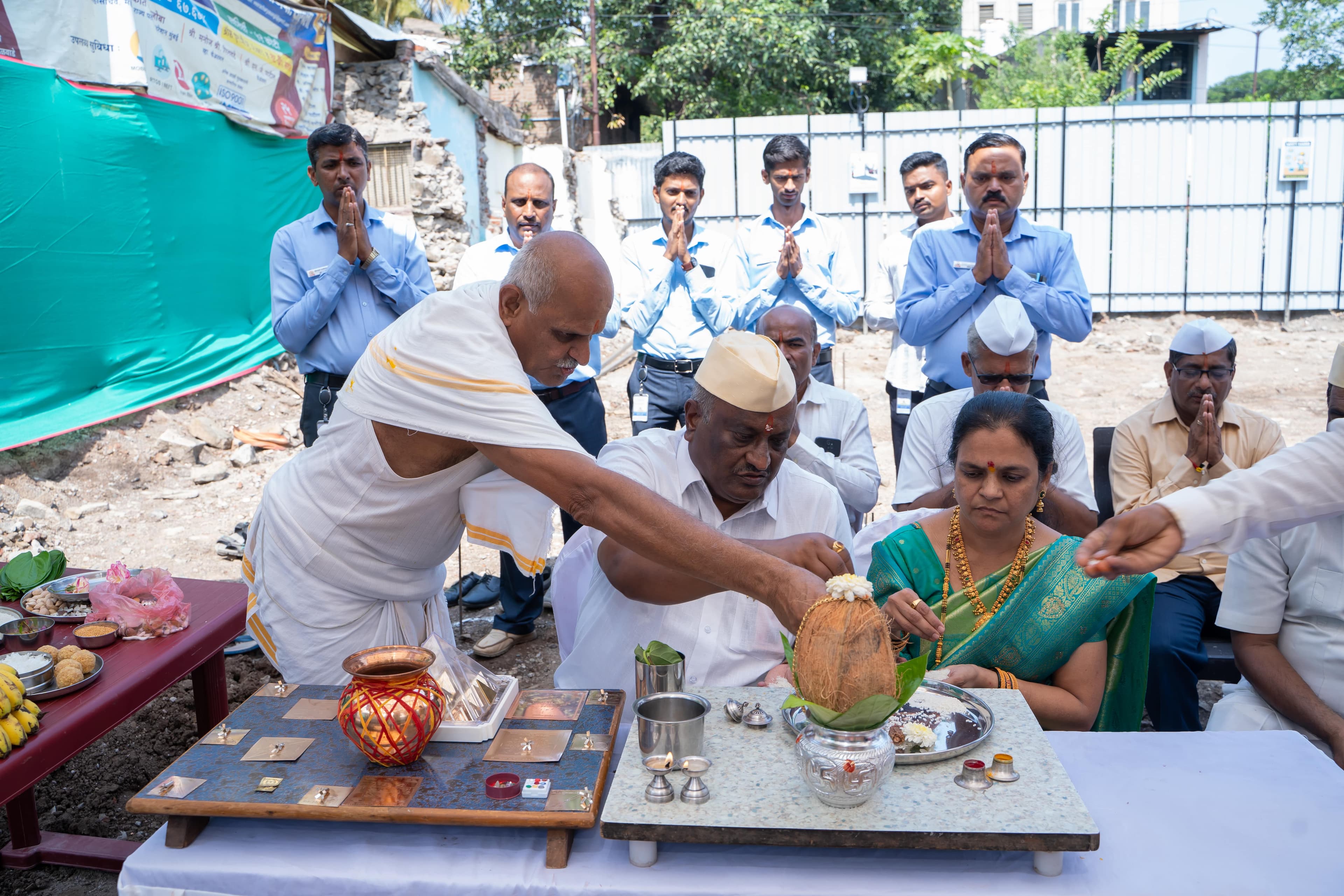 मुख्यालय नूतन वास्तू पायाभरणी मुहूर्त